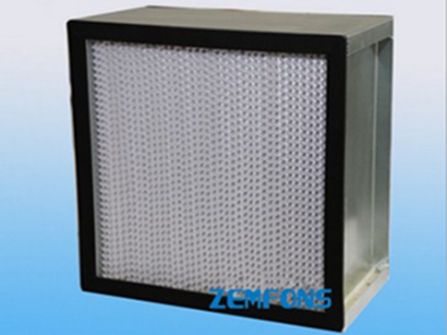 deep-pleat high efficiency filter